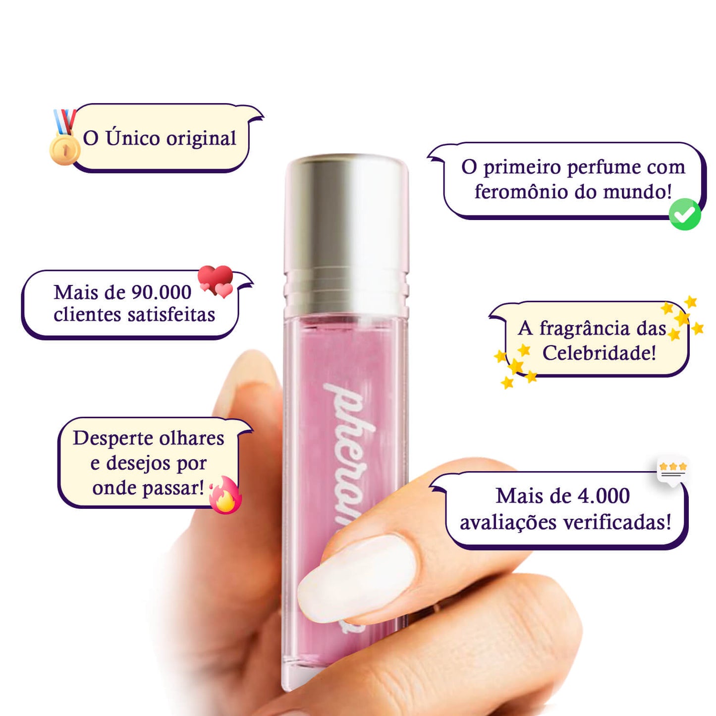 Pheromonio™ Perfume da atração