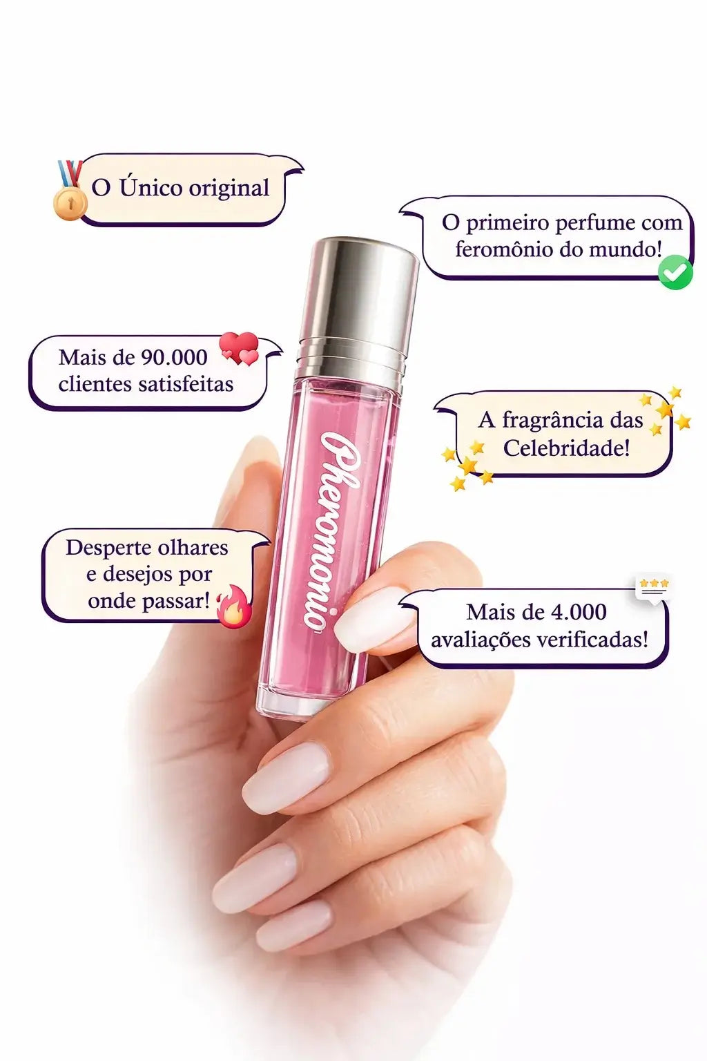 KIT Pheromonio™ Gloss Plump + Perfume da atração