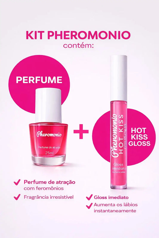 KIT Perfume Spray + Gloss Plump