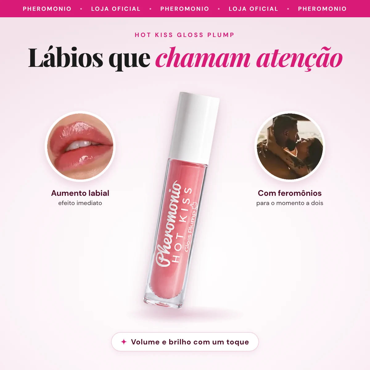 KIT Perfume Spray + Gloss Plump